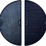 Mood4BBQ: The Bastard - Half-moon cast iron griddle