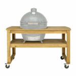 Mood4BBQ : Big Green Egg - BGE-118264 Acacia Table XL excluding casters wielen